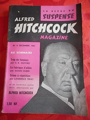 Seller image for Alfred Hitchcock Magazine / La revue du suspense - N 8 - decembre 1961 for sale by Frederic Delbos