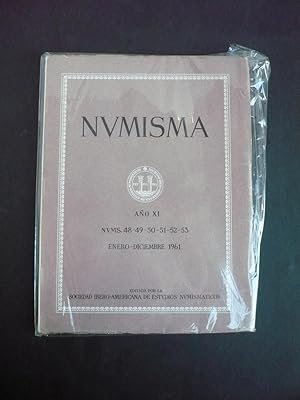 NUMISMA. AÑO XI - Completo.