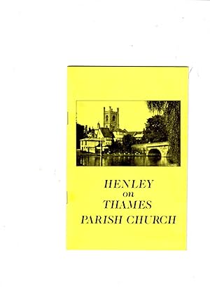 Bild des Verkufers fr The Parish Church of St Mary the Virgin, Henley-on-Thames zum Verkauf von Gwyn Tudur Davies