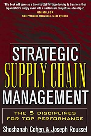 Seller image for Strategic Supply Chain for sale by librairie philippe arnaiz