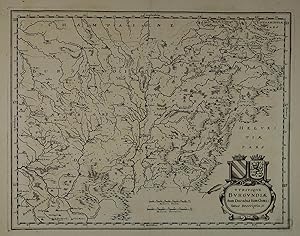 Bild des Verkufers fr Utrisque Burgundiae tum Ducatus tum Comitatus Descriptio. Kupferstich-Karte von Matthus Merian aus "Neuwe Archontologia cosmica". Frankfurt a. M. 1646, 26 x 33 cm zum Verkauf von Antiquariat Johannes Mller