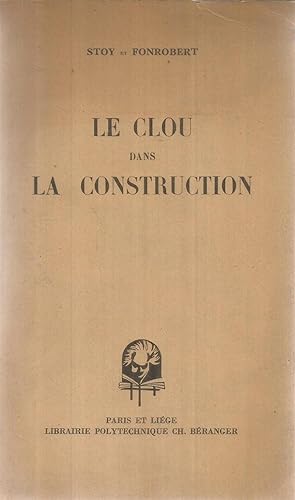 Le clou dans la construction