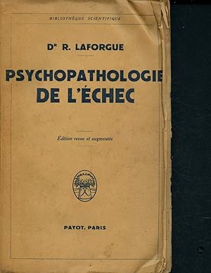 Immagine del venditore per Psychopathologie de l'chec venduto da Le-Livre