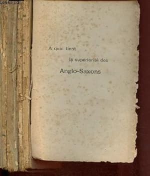 Seller image for A quoi tient la supriorit des anglo-saxons for sale by Le-Livre