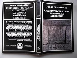 Imagen del vendedor de Ficciones ; El Aleph ; El Informe De Brodie (Biblioteca Ayacucho) a la venta por Libreria Babel