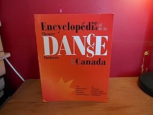 Encyclopedie DE LA DANSE THEATRALE AU CANADA