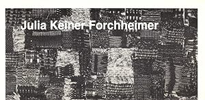 Bild des Verkufers fr Julia Keiner Forchheimer: Weaving and Collages zum Verkauf von Kenneth Mallory Bookseller ABAA