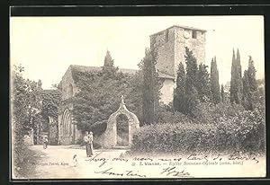 Carte postale Vianne, Eglise Romano-Ogivale