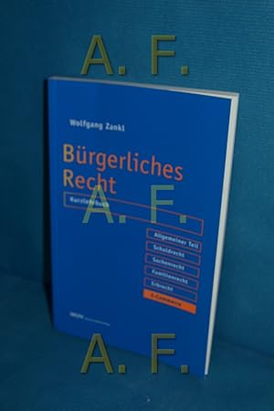 Bild des Verkufers fr Brgerliches Recht : Kurzlehrbuch zum Verkauf von Antiquarische Fundgrube e.U.