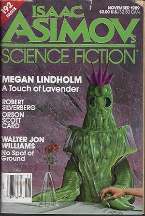Image du vendeur pour Isaac ASIMOV'S Science Fiction: November, Nov. 1989 mis en vente par Books from the Crypt