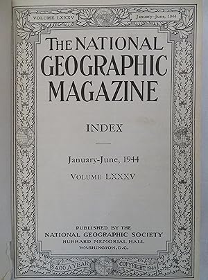 National Geographic Magazine, Volume 85, January-June 1944