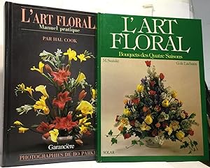 Le grand livre des fleurs séchées + L'art des fleurs pressées + L'art Floral manuel pratique + L'...