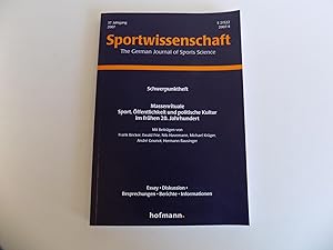 Seller image for Massenrituale. Sport, ffentlichkeit und politische Kultur im frhen 20. Jahrhundert (= Sportwissenschaft. The German Journal of Sports Science. 37. Jahrgang, Schwerpunktheft 2007/4). for sale by Antiquariat Rolf Bulang