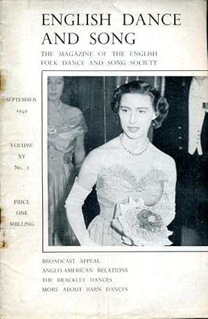 English Dance and Song :The Magazine of the English Folk Dance and Song Society : Vol XV No 2 Sep...