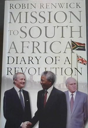 Bild des Verkufers fr MISSION TO SOUTH AFRICA - DIARY OF A REVOLUTION zum Verkauf von Chapter 1