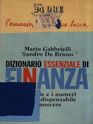 Bild des Verkufers fr Dizionario essenziale di Finanza zum Verkauf von Librodifaccia
