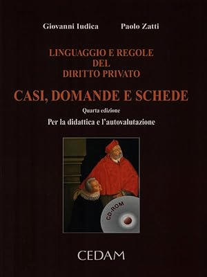 Immagine del venditore per Linguaggio e regole del diritto privato. Casi, domande e schede venduto da Librodifaccia