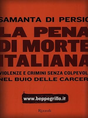 Bild des Verkufers fr La pena di morte italiana zum Verkauf von Librodifaccia