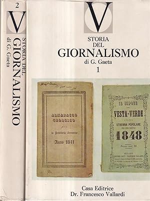 Seller image for Storia del giornalismo 2 voll for sale by Miliardi di Parole