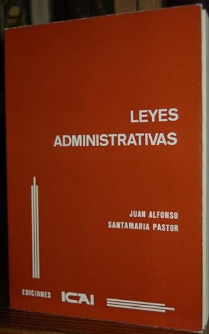 Imagen del vendedor de LEYES ADMINISTRATIVAS a la venta por Fbula Libros (Librera Jimnez-Bravo)