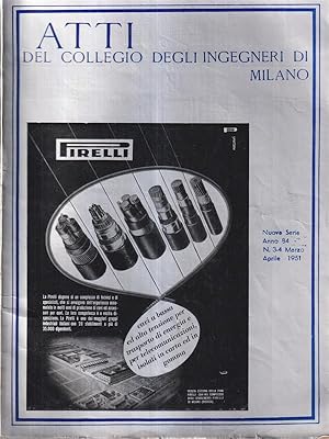 Atti del collegio degli ingegneri di Milano n. 3-4 anno 84
