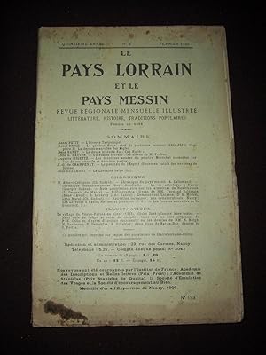 Le Pays lorrain et le Pays messin - N°2 1923