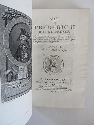 Bild des Verkufers fr Vie de Frdric II. Roi de Prusse zum Verkauf von Librairie Le Feu Follet