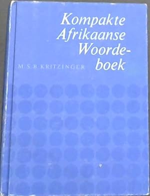 Seller image for Kompakte Afrikaanse Woordeboek for sale by Chapter 1