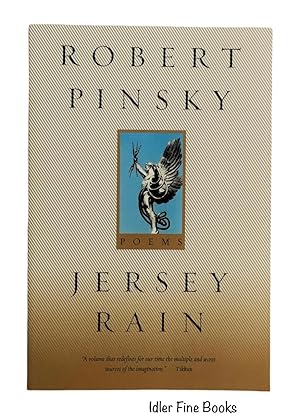Seller image for Jersey Rain: Poems for sale by Idler Fine Books