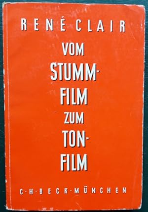 Image du vendeur pour Vom Stummfilm zum Tonfilm. Kritische Notizen zur entwicklungsgeschichte des Films 1920 - 1950. mis en vente par buch-radel
