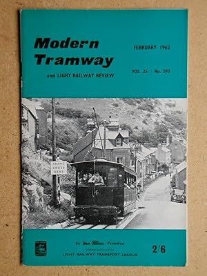 Image du vendeur pour The Modern Tramway and Light Railway Review. February 1962. Vol. 25. No. 290. mis en vente par N. G. Lawrie Books