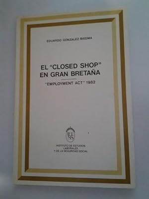 Seller image for El > en Gran Bretaa. for sale by Libros Ambig