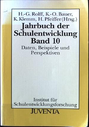 Bild des Verkufers fr Jahrbuch der Schulentwicklung, Band 10. Daten, Beispiele und Perspektiven zum Verkauf von books4less (Versandantiquariat Petra Gros GmbH & Co. KG)