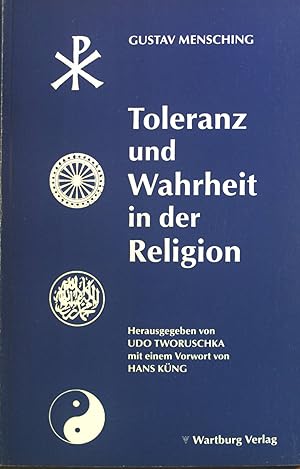 Bild des Verkufers fr Toleranz und Wahrheit in der Religion. zum Verkauf von books4less (Versandantiquariat Petra Gros GmbH & Co. KG)