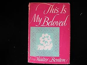 Seller image for This is My Beloved for sale by HERB RIESSEN-RARE BOOKS