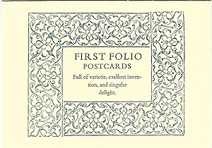 First Folio Postcards (Sample Only)