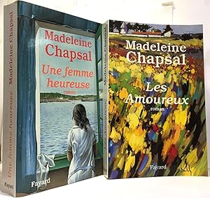 Image du vendeur pour Une femme heureuse + Les amoureux --- 2 livres mis en vente par crealivres