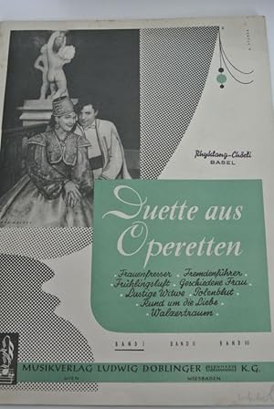 Seller image for Duette aus Operetten. Original-Duette aus Operetten, Heft 1. for sale by Antiquariat Bookfarm