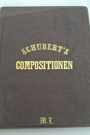 Franz Schubert's Compositionen für das Pianoforte allein. (= VN 2093 - 2102)