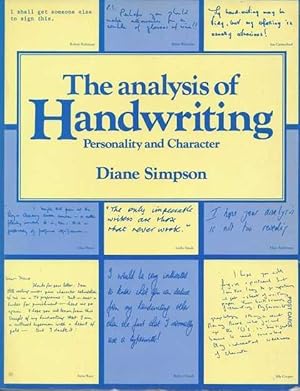 The Analysis of Handwriting: Personalilty and Character