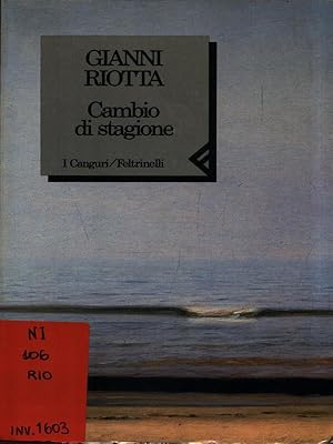Bild des Verkufers fr Cambio di stagione zum Verkauf von Librodifaccia