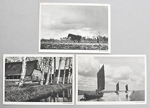 Hans Saebens, drei Postkarten