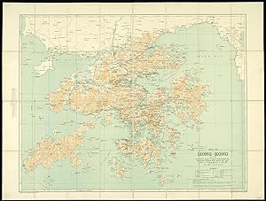 Immagine del venditore per Map of Hong Kong and the Territory leased to Great Britain under the Convention between Great Britain and China, signed at Peking on the 9th of June 1898. venduto da Daniel Crouch Rare Books Ltd