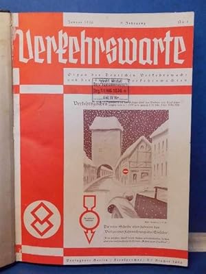 Verkehrswacht 9. Jahrgang (1936) cpl. Organ der Reichsverkehrswacht e.V. u. der Bezirks-Verkehrsw...