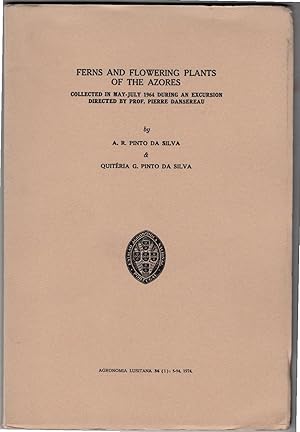 Image du vendeur pour Ferns & Flowering Plants of The Azores | Collected in May - July 1964 during and Excursion directed by Prof. Pierre Danseaeau | Academic Offprint, Agronomia Lusitana 36 (1) 5 - 94, 1974 mis en vente par *bibliosophy*