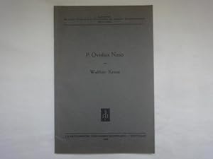 Bild des Verkufers fr P.Ovidius Naso zum Verkauf von Malota