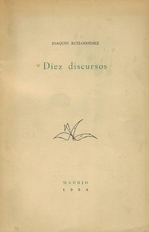 Seller image for Diez discursos. for sale by La Librera, Iberoamerikan. Buchhandlung