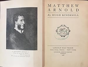 Immagine del venditore per Matthew Arnold venduto da BookMarx Bookstore