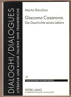 Bild des Verkufers fr Giacomo Casanova. Die Geschichte seines Lebens. zum Verkauf von Antiquariat Neue Kritik