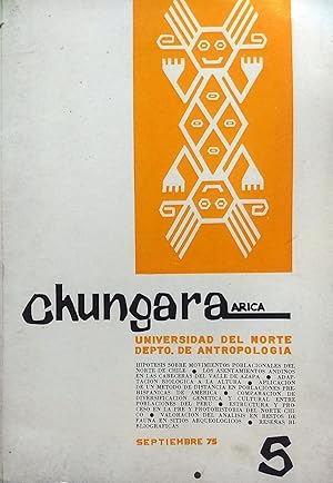 Chungará N°5.- Septiembbre 75